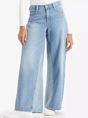 Levi's '94 Baggy Wide Leg Jeans Patchwork 30 X 31 Women's, NEW!